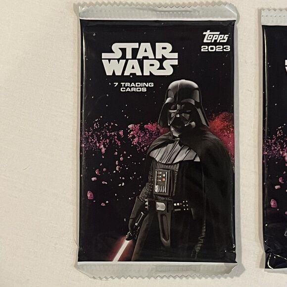 2023 Topps Star Wars Factory Sealed Pack From Blaster Box - 7 Cards - NEW 2 Pks - Picture 2 of 5
